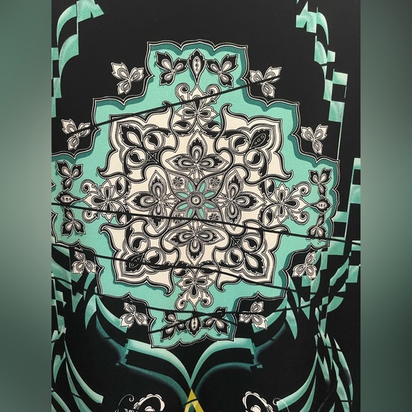 Aqua A-line Dress - Picture 5 of 7